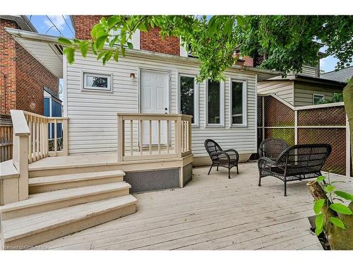 222 Province Street S, Hamilton, ON - Outdoor With Deck Patio Veranda With Exterior