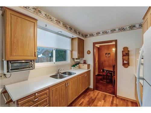 251 Tottenham Road, Burlington, ON - Indoor Photo Showing Kitchen With Double Sink