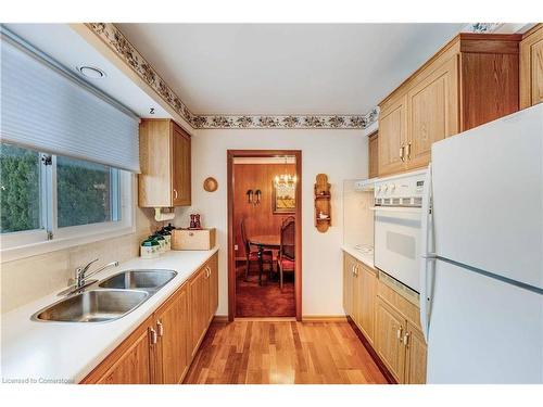 251 Tottenham Road, Burlington, ON - Indoor Photo Showing Kitchen With Double Sink