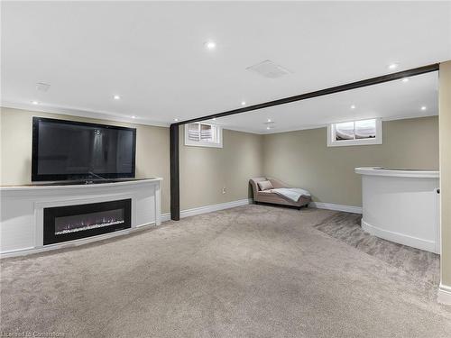 25 Lindsay Drive, Caledonia, ON - Indoor With Fireplace