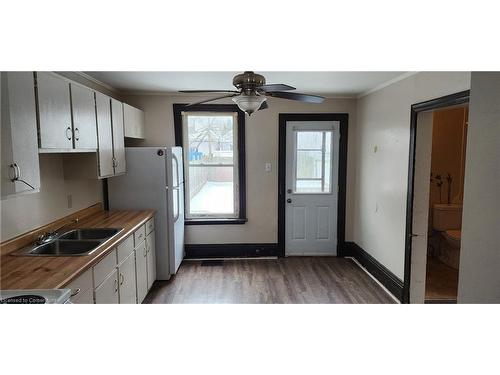 70 Robins Avenue, Hamilton, ON - Indoor Photo Showing Kitchen With Double Sink