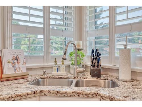 27 Hoover Crescent, Hamilton, ON - Indoor Photo Showing Kitchen With Double Sink