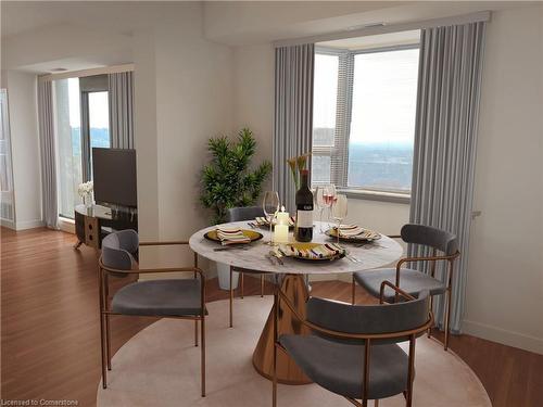 20B-67 Caroline Street S, Hamilton, ON - Indoor Photo Showing Dining Room