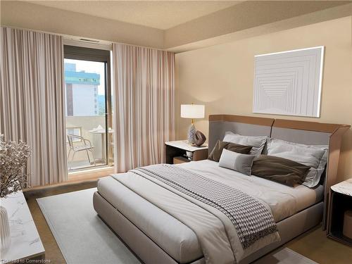 20B-67 Caroline Street S, Hamilton, ON - Indoor Photo Showing Bedroom