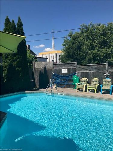 234 Auburn Avenue, Hamilton, ON - Outdoor With In Ground Pool With Backyard