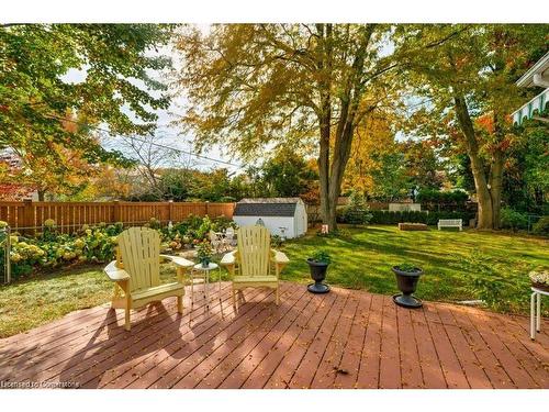 622 George Street, Burlington, ON - Outdoor With Deck Patio Veranda With Backyard