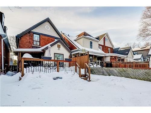 29 East 21St Street, Hamilton, ON - Outdoor With Deck Patio Veranda