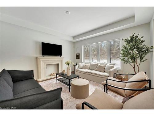 49 Willson Drive, Thorold, ON - Indoor Photo Showing Living Room With Fireplace