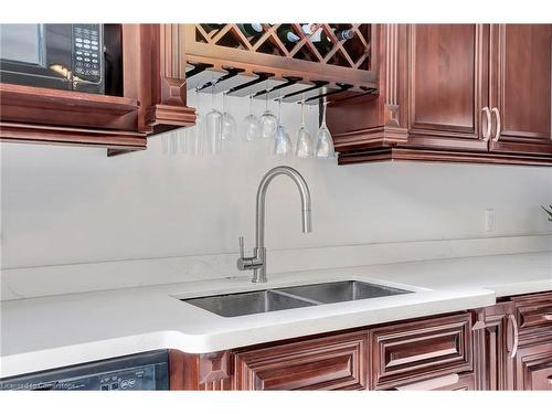 63 Lynnette Drive, Hamilton, ON - Indoor Photo Showing Kitchen With Double Sink