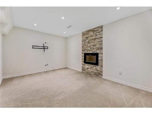 2430 Alder Drive, Burlington, ON - Indoor With Fireplace