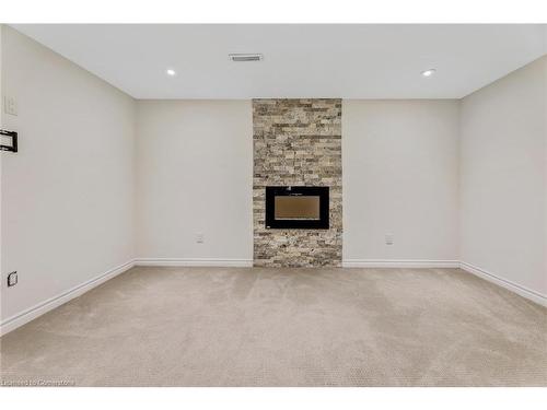 2430 Alder Drive, Burlington, ON - Indoor With Fireplace