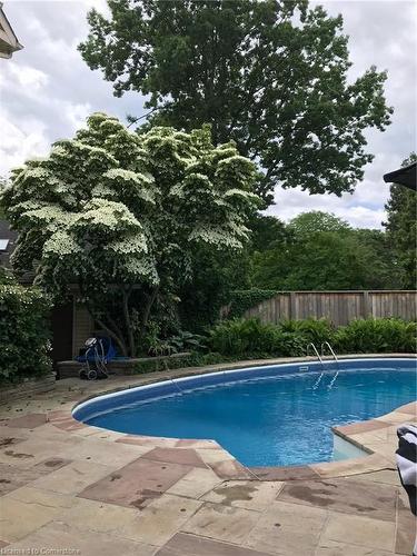 361 Mcnichol Crescent, Burlington, ON - Outdoor With In Ground Pool With Backyard