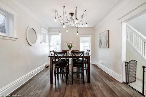 1082 Cannon Street E, Hamilton, ON - Indoor Photo Showing Dining Room