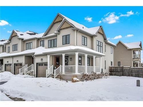 64 Arnold Marshall Boulevard, Caledonia, ON - Outdoor With Deck Patio Veranda With Facade