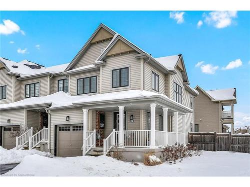 64 Arnold Marshall Boulevard, Caledonia, ON - Outdoor With Deck Patio Veranda With Facade