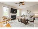 2170 Coldwater Street, Burlington, ON  - Indoor Photo Showing Living Room With Fireplace 