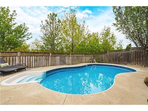 2170 Coldwater Street, Burlington, ON - Outdoor With In Ground Pool With Backyard