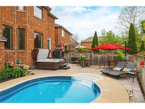 2170 Coldwater Street, Burlington, ON - Outdoor With In Ground Pool