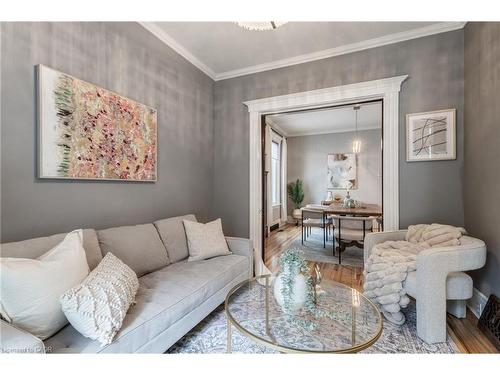 198 Duke Street, Hamilton, ON - Indoor Photo Showing Living Room