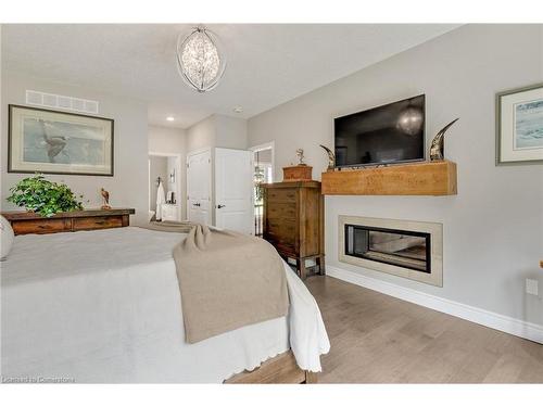 6845 Wellington Road 34, Puslinch, ON - Indoor Photo Showing Other Room With Fireplace