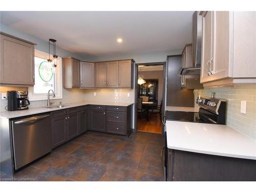 54 Chester Road, Hamilton, ON - Indoor Photo Showing Kitchen With Stainless Steel Kitchen