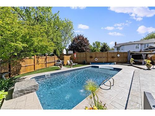 2131 Upland Drive, Burlington, ON - Outdoor With In Ground Pool With Backyard