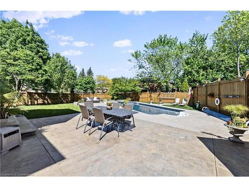 2131 Upland Drive, Burlington, ON - Outdoor With In Ground Pool With Backyard