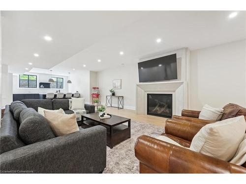 5020 First Line, Erin, ON - Indoor Photo Showing Living Room With Fireplace