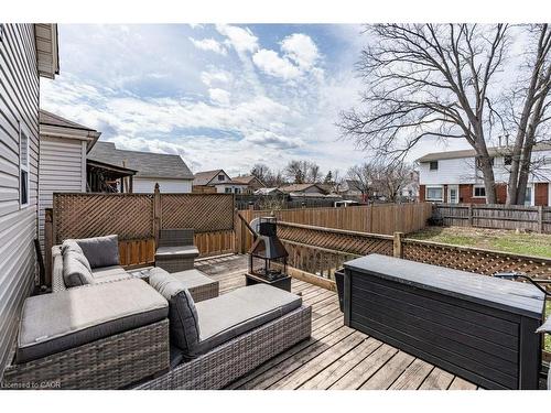 99 Robins Avenue, Hamilton, ON - Outdoor With Deck Patio Veranda