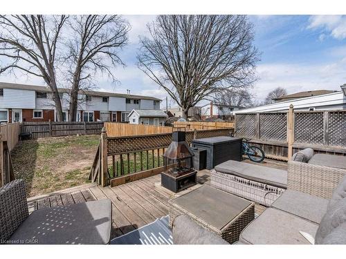 99 Robins Avenue, Hamilton, ON - Outdoor With Deck Patio Veranda
