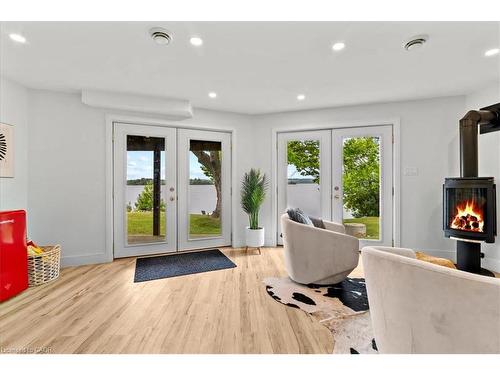 14 Parker Drive, Roseneath, ON - Indoor Photo Showing Other Room With Fireplace