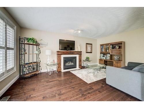 1056 Plains View Avenue, Burlington, ON - Indoor Photo Showing Living Room With Fireplace
