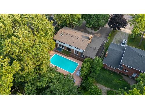 316 Fennell Avenue W, Hamilton, ON - Outdoor With In Ground Pool With View