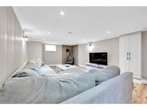 28 Marion Crescent, Dundas, ON - Indoor With Fireplace