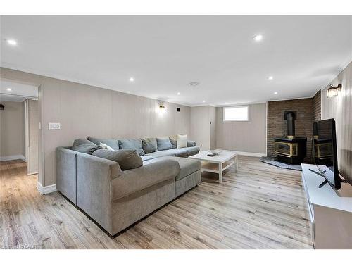 28 Marion Crescent, Dundas, ON - Indoor With Fireplace