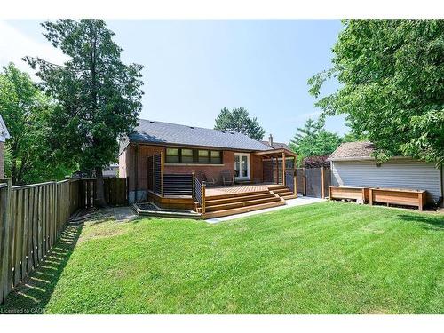28 Marion Crescent, Dundas, ON - Outdoor With Deck Patio Veranda With Exterior
