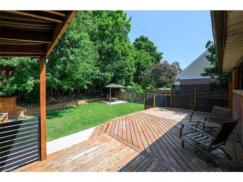 28 Marion Crescent, Dundas, ON - Outdoor With Deck Patio Veranda With Exterior