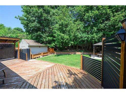 28 Marion Crescent, Dundas, ON - Outdoor With Deck Patio Veranda