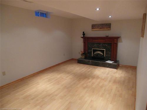 2289 Dunforest Crescent, Oakville, ON - Indoor Photo Showing Living Room With Fireplace