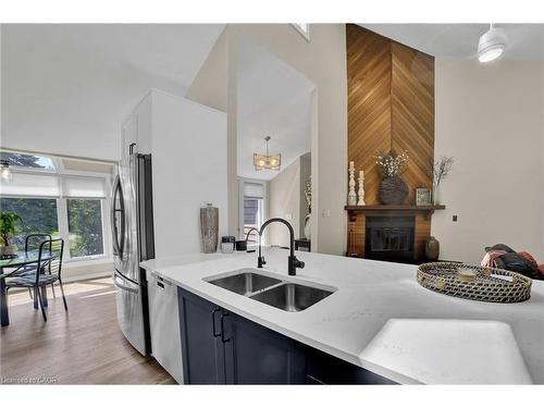 11 Weneil Drive, Freelton, ON - Indoor Photo Showing Kitchen With Double Sink