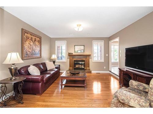 149 Dorchester Drive, Grimsby, ON - Indoor Photo Showing Living Room With Fireplace