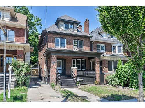 172 Sherman Avenue S, Hamilton, ON - Outdoor With Deck Patio Veranda With Facade