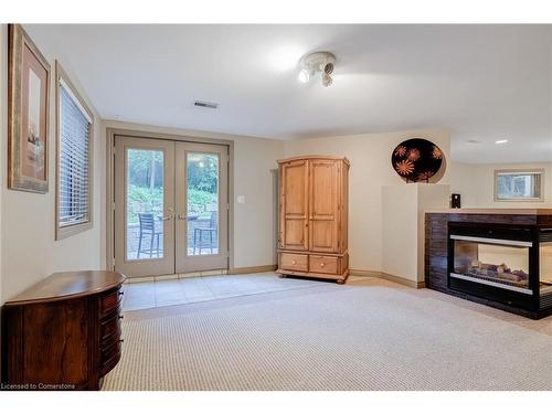 34 Harrington Place, Ancaster, ON - Indoor With Fireplace