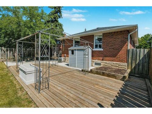 111 Castlefield Drive, Hamilton, ON - Outdoor With Deck Patio Veranda With Exterior