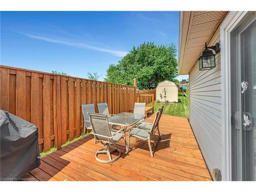 375 Elliott Street, Cambridge, ON - Outdoor With Deck Patio Veranda With Exterior