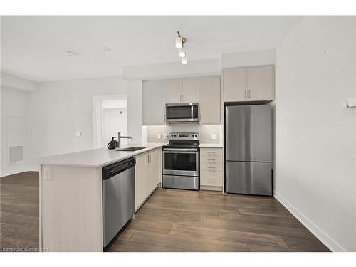 312-320 Plains Road E, Burlington, ON - Indoor Photo Showing Kitchen With Stainless Steel Kitchen