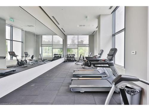 1207-1063 Douglas Mccurdy Common, Mississauga, ON - Indoor Photo Showing Gym Room