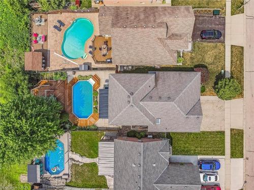 114 Delavan Drive, Cambridge, ON - Outdoor With In Ground Pool With View