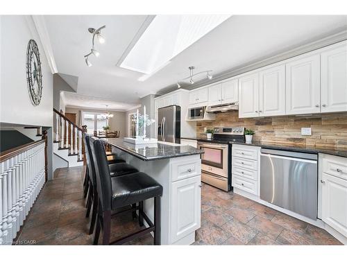 114 Delavan Drive, Cambridge, ON - Indoor Photo Showing Kitchen With Stainless Steel Kitchen With Upgraded Kitchen