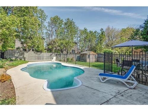 1153 Bellview Street, Burlington, ON - Outdoor With In Ground Pool With Backyard
